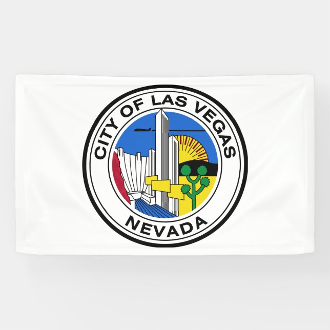 Lona Sello urbano de Las Vegas (Nevada) (Horizontal)