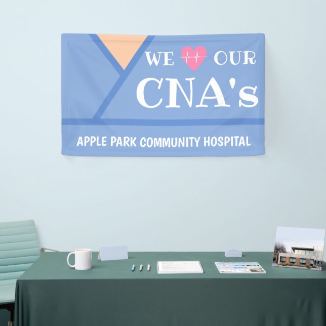 Lona Semana de Apreciación de Enfermeras Gracias enferm (Feria)