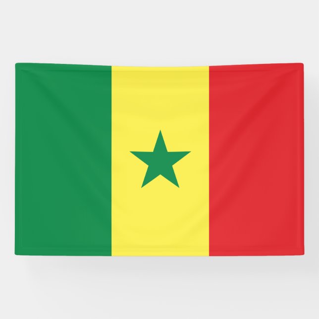 Lona Senegal Flag (Horizontal)
