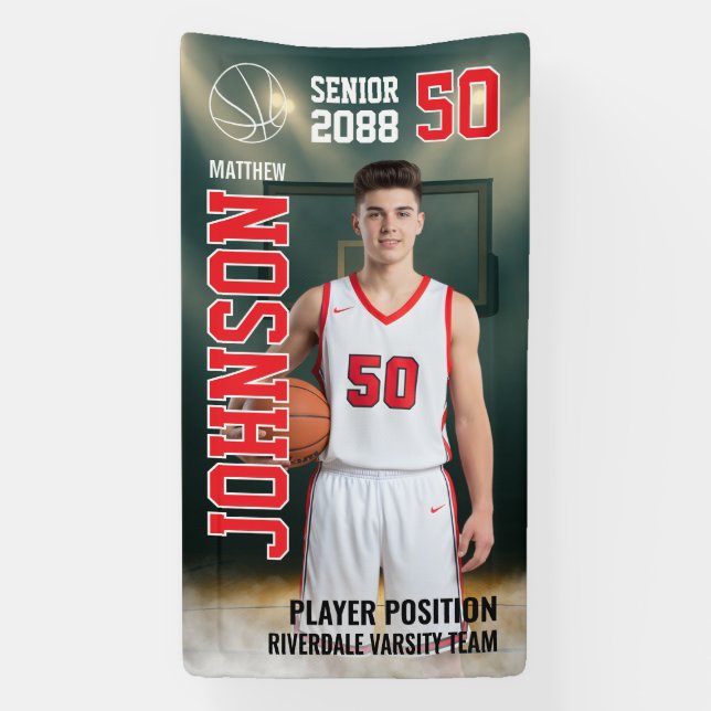 Lona Senior Basketball Team Player Sports Photo (Vertical)