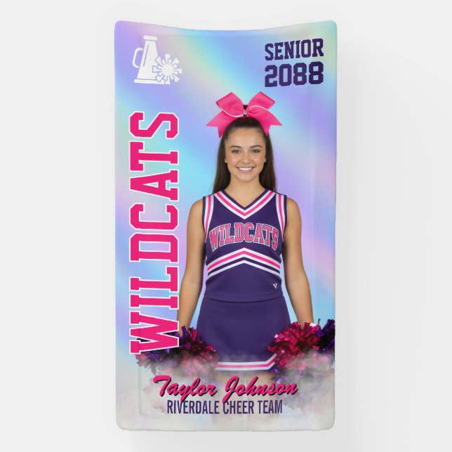 Lona Senior Cheer Team Custom Sports Photo Cheerleading (Vertical)
