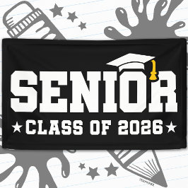 Lona Senior Class of 2026 Bold Graduation Typography