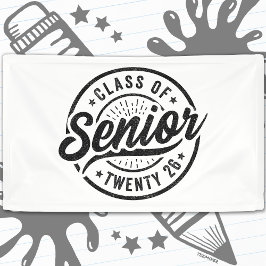 Lona Senior Class of 2026 Cool Vintage Badge Graduation