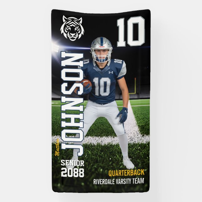 Lona Senior Football Homecoming Game Custom Player (Vertical)