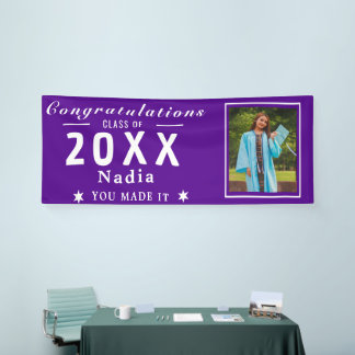 Lona Senior Photo Banner - Personalized Class Of Grad
