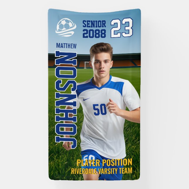 Lona Senior Soccer Player Football Sports Photo (Vertical)