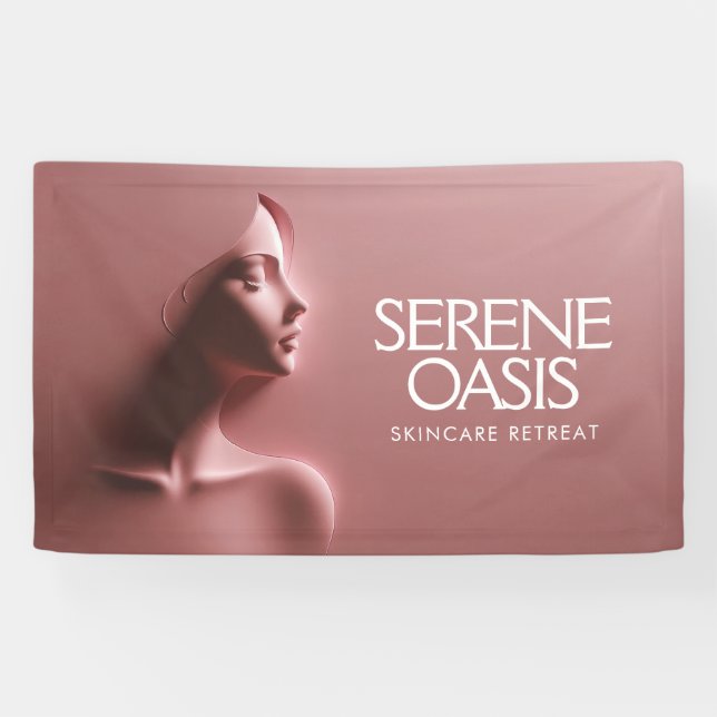 Lona Serene Beauty Skincare, Masaje, Spa Pink (Horizontal)