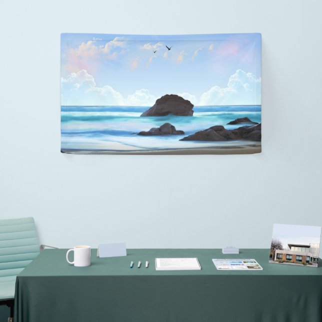 Lona Serenidad, nubes, belleza tranquila (Feria)