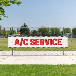 Lona Servicio de Aire Acondicionado Taller Automotriz G