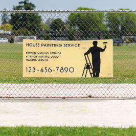 Lona Servicio de Pintura de Casas Personalizado Promoci