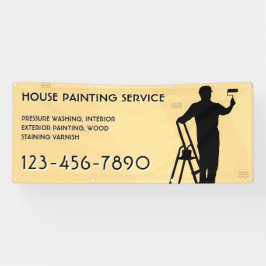 Lona Servicio de Pintura de Casas Personalizado Promoci