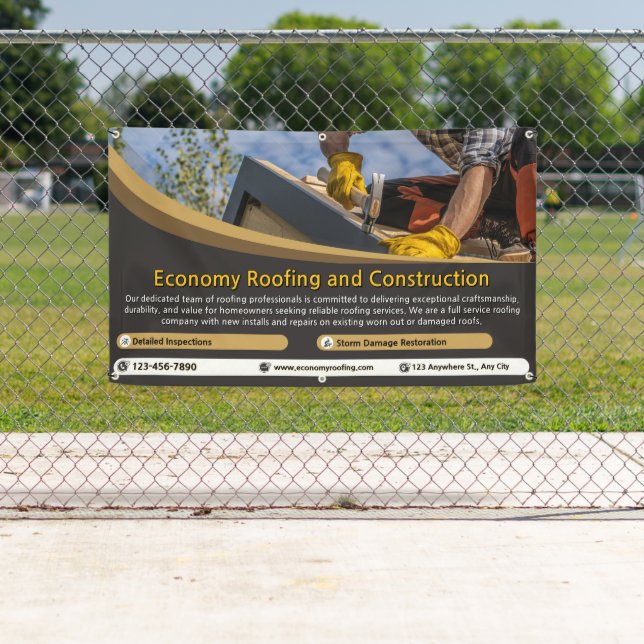 Lona Servicio de techos personalizado Detallado 2  (In situ)