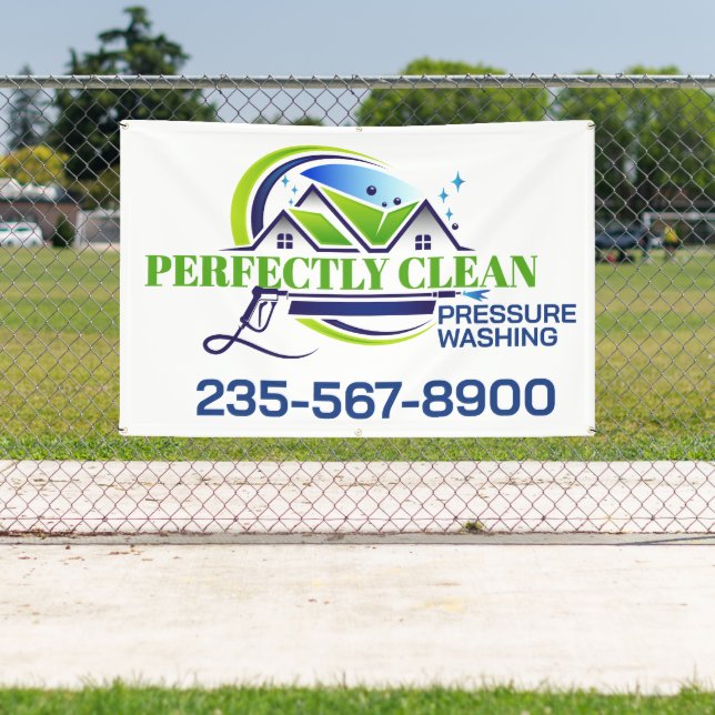 Lona Servicio profesional de limpieza a presión (in situ)