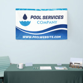 Lona Servicios de grupos de servidores | Ola de agua az