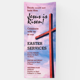 Lona SERVICIOS DE IGLESIA ORIENTAL Jesús se levanta PER