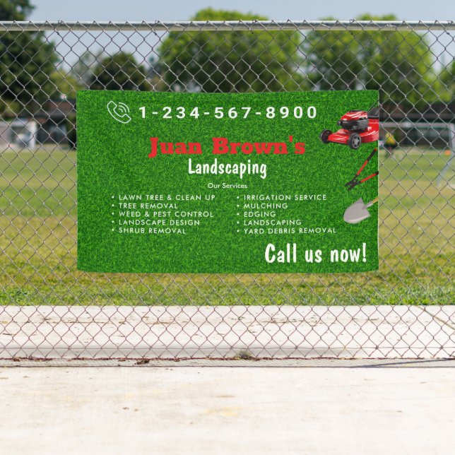 Lona Servicios de paisajismo | Cuidado de césped y dise (In situ)