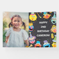 Sesame Street Pals Confetti Fotos de cumpleaños