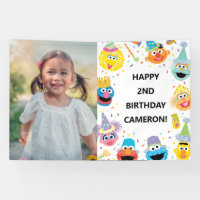 Sesame Street Pals Confetti Fotos de cumpleaños