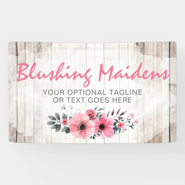 Lona Shabby De Madera Rústica Roses Chic Rosa Anemone F (Horizontal)