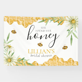 Lona She Found Her Honey Daisy Bee Bridal Shower Banner