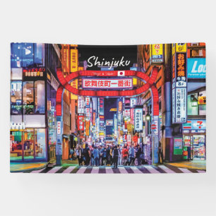 Lona Shinjuku, Japón - Calle Neon de Kabukicho