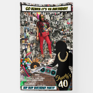 Lona Shorty 40 Personalizado AGE Hip Hop Photo