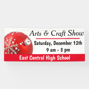 Lona Show de artesanías de Navidades personalizados