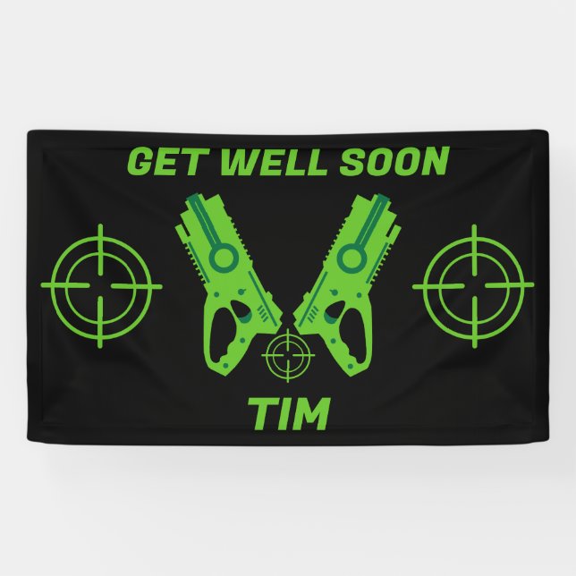 Lona Sick Kid Super Hero (Horizontal)