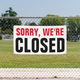 Lona Siento que estemos cerrados - Personalizado profes