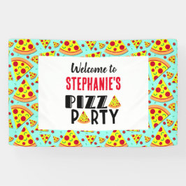 Lona Signo de bienvenida de la fiesta de cumpleaños de 