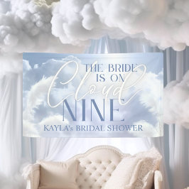 Lona Signo De Bienvenida En La Nueve Ducha De Novias Pa