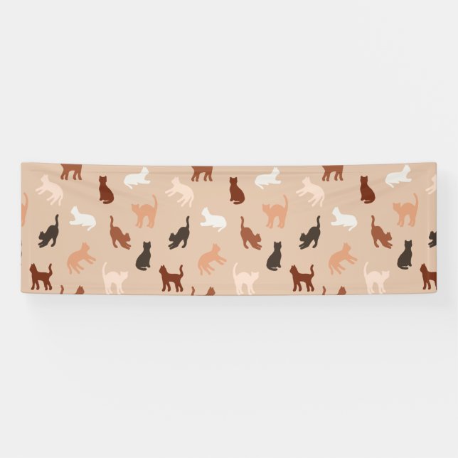 Lona Silhouette de gato (Horizontal)