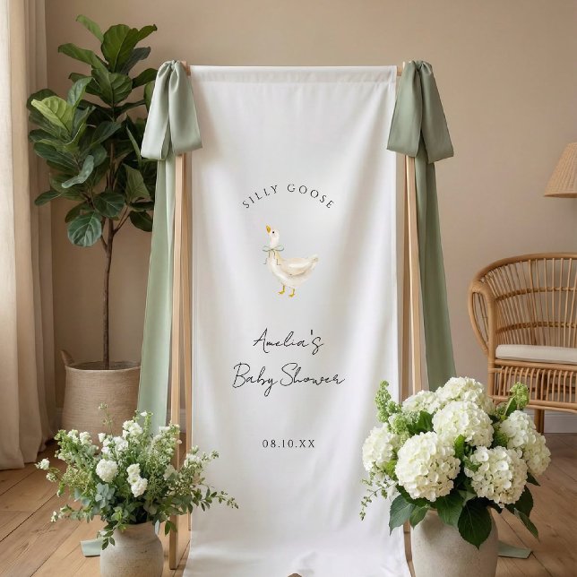 Lona Silly Goose Gender Neutral baby shower (Subido por el creador)