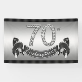 Lona Silver 70.ª fiesta de cumpleaños