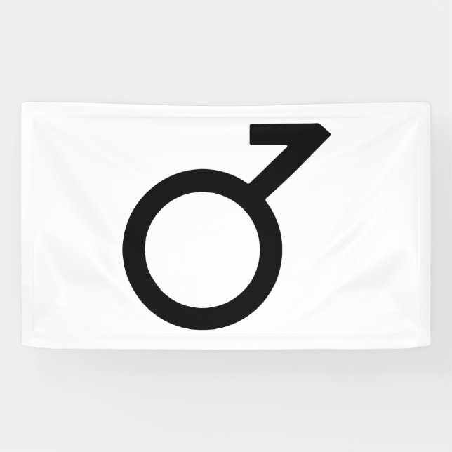 Lona Símbolo de género demiboy (Horizontal)