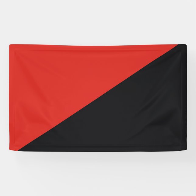 Lona símbolo de la anarquía punk comunismo socialismo r (Horizontal)