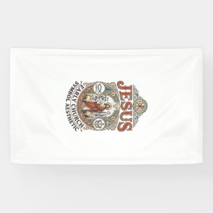 Lona Símbolo de la Iglesia Primitiva de Jesús Estética