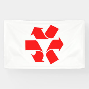 Lona Símbolo de no reciclar