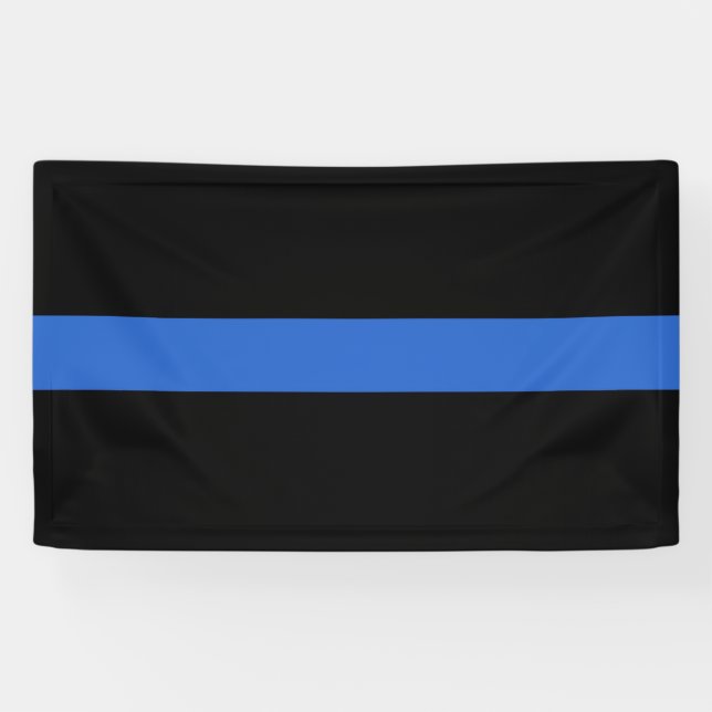 Lona Símbolo de solidaridad de la bandera azul de la Lí (Horizontal)