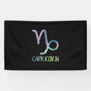 Lona Símbolo zodiaco de Capricornio Regalo de cabra mar