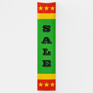 Lona Símbolos simples - estrellas completas + tu texto 