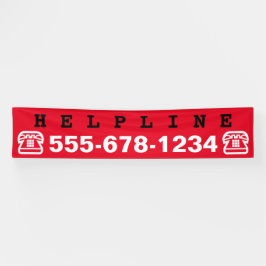 Lona Símbolos simples - TELÉFONO + tus ideas