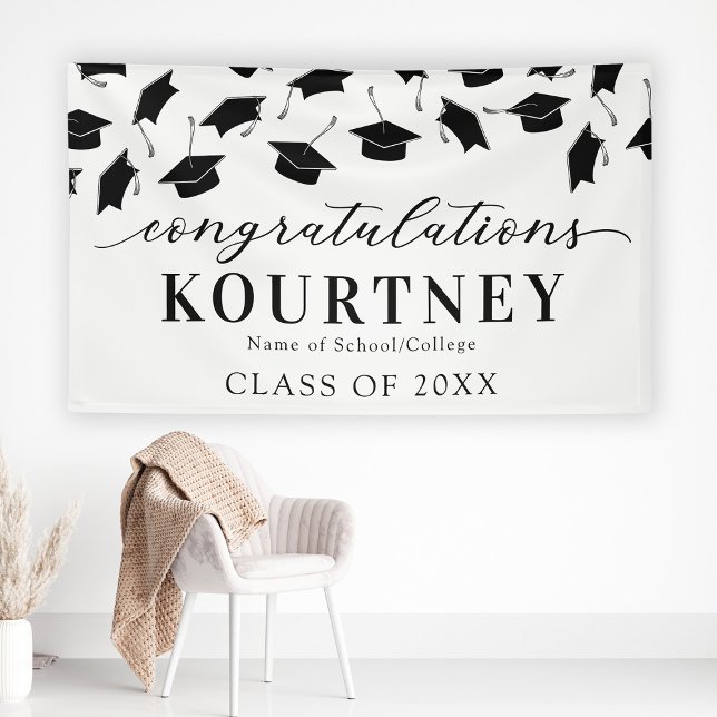 Lona Simple Banner De Graduación 2025 (Subido por el creador)