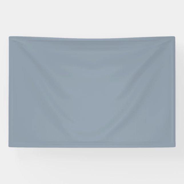Lona Simple color azul paloma polvoriento (Horizontal)