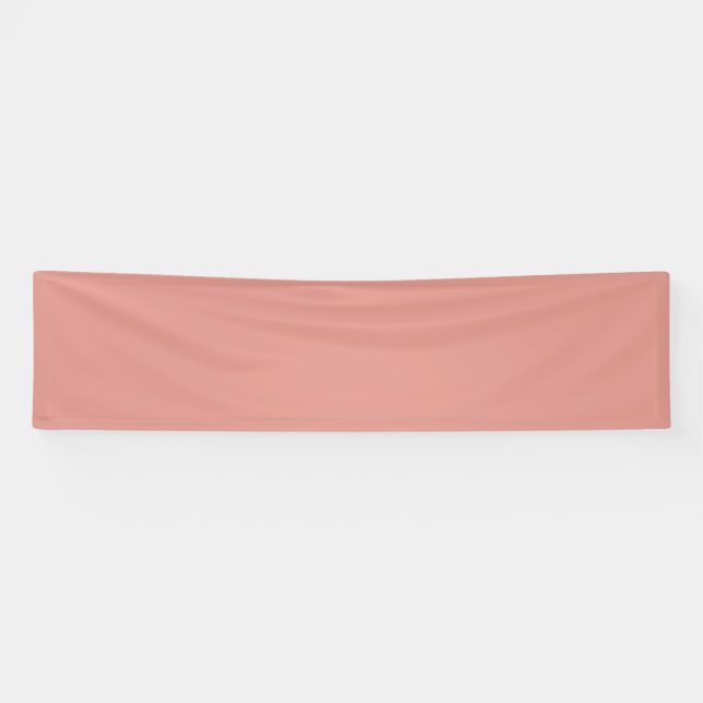 Lona Simple pastel flamingo pink color (Horizontal)