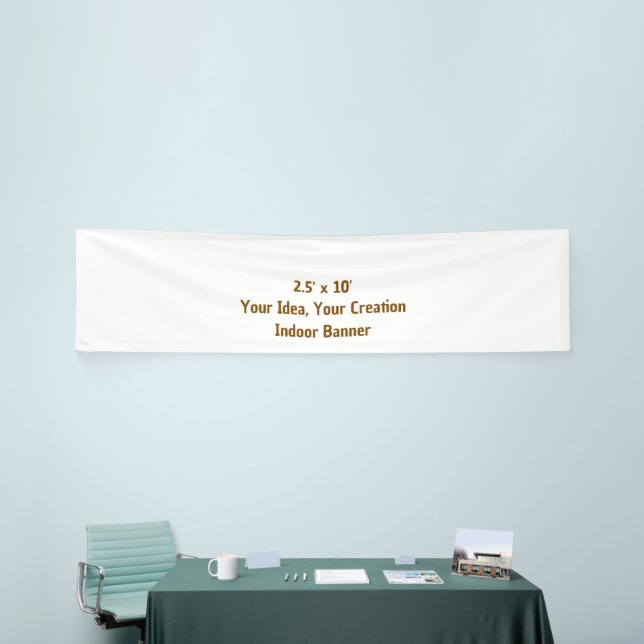 Lona Simple Professional 2.5' x 10' Interior (Feria)