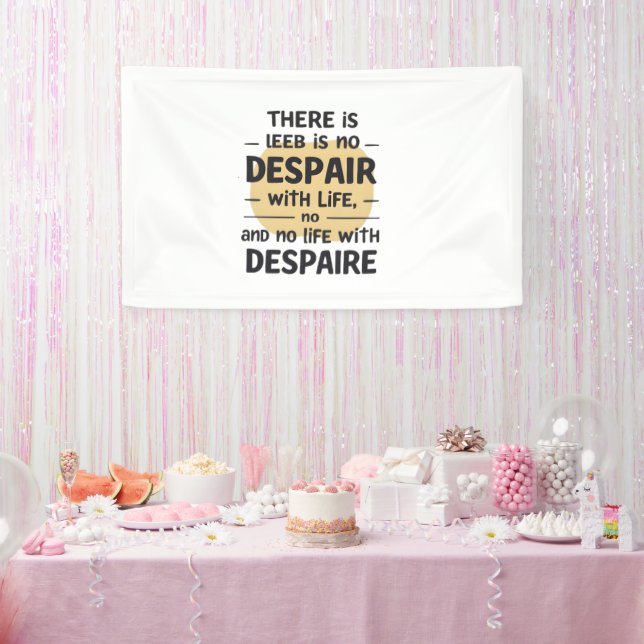 Lona Sin desesperación con vida (Fiesta)