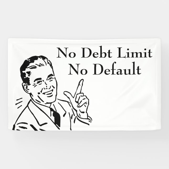 Lona Sin límite de deuda, sin impago (Horizontal)