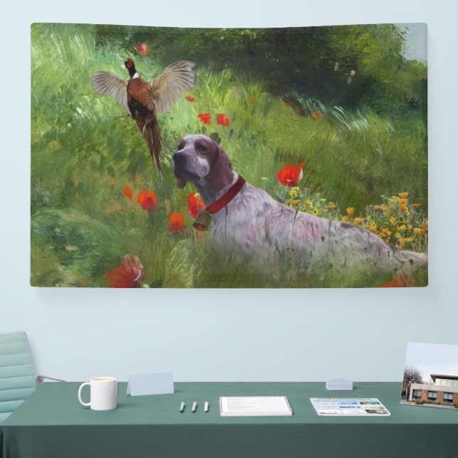 Lona Sintetizador inglés, caza faisana (Feria)