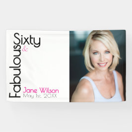 Lona Sixty Fabulous Birthday Chic Pink & Black